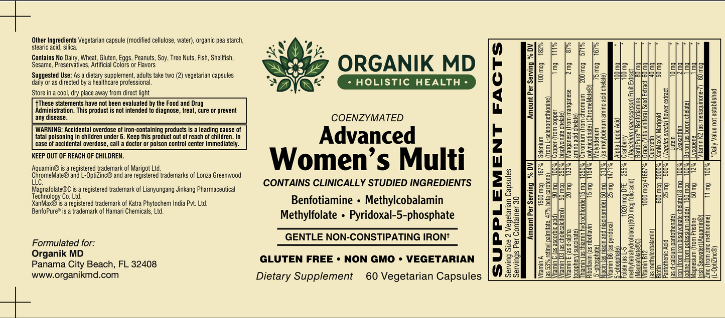 Advanced Women's Multi | Coenzymated