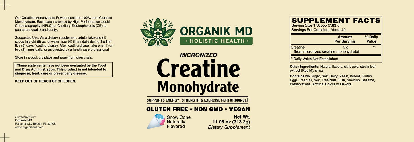 Creatine Monohydrate | Powder