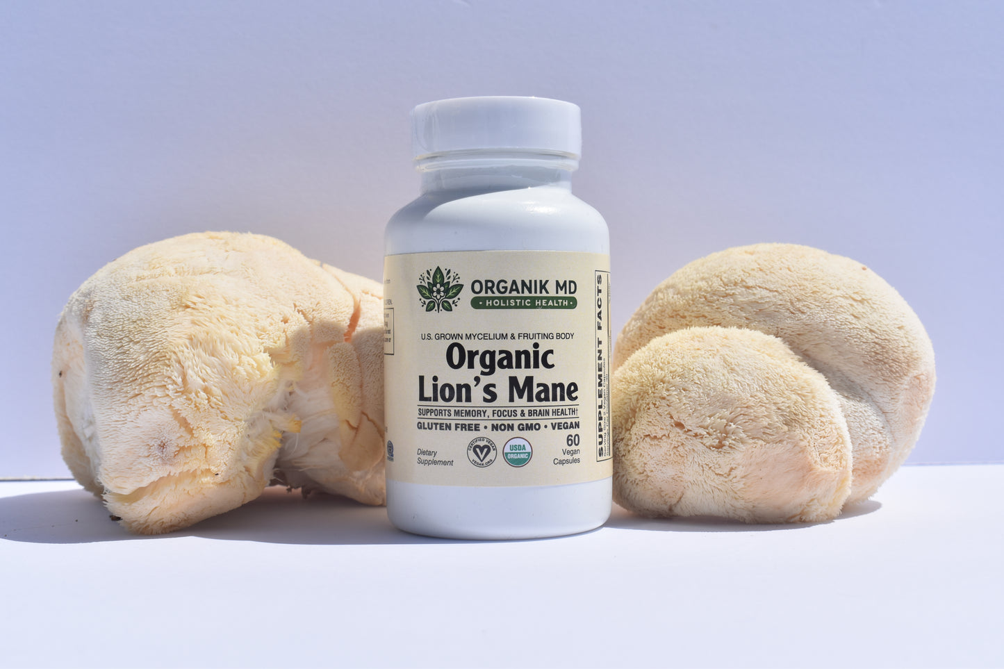 Certified Organic Lion's Mane