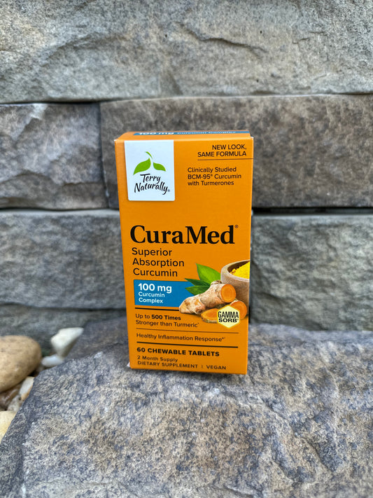 CuraMed 100mg Chewable | Terry Naturally